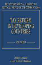 Tax Reform in Developing Countries