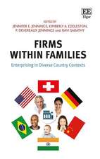 Firms within Families – Enterprising in Diverse Country Contexts