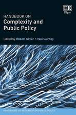 Handbook on Complexity and Public Policy