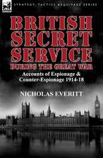 British Secret Service During the Great War