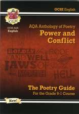 GCSE English AQA Poetry Guide - Power & Conflict Anthology inc. Online Edition, Audio & Quizzes