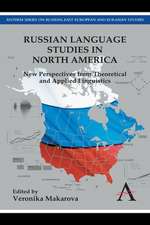 Russian Language Studies in North America