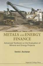 Metals and Energy Finance