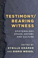 Testimony/Bearing Witness