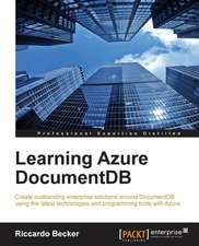 Learning Azure Documentdb: Deployment and Administration