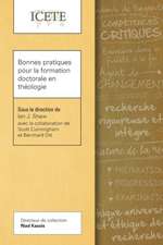 Bonnes pratiques pour la formation doctorale en théologie