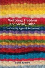 Wellbeing, Freedom and Social Justice