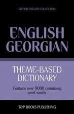 Theme-Based Dictionary British English-Georgian - 9000 Words: Geospatial Analysis with Python