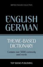 Theme-Based Dictionary British English-German - 5000 Words: Geospatial Analysis with Python