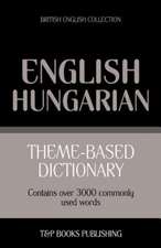 Theme-Based Dictionary British English-Hungarian - 3000 Words: Geospatial Analysis with Python