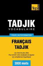 Vocabulaire Francais-Tadjik Pour L'Autoformation. 3000 Mots: Geospatial Analysis with Python