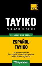 Vocabulario Espanol-Tayiko - 7000 Palabras Mas Usadas: Geospatial Analysis with Python