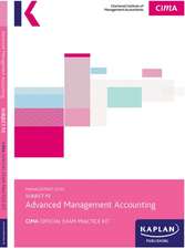 Kaplan Publishing: P2 ADVANCED MANAGEMENT ACCOUNTING - EXAM