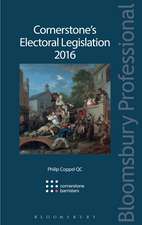 Cornerstone’s Electoral Legislation 2016