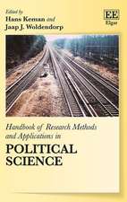 Handbook of Research Methods and Applications in Political Science