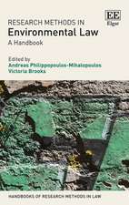 Research Methods in Environmental Law – A Handbook