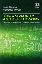 The University and the Economy – Pathways to Growth and Economic Development