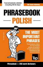 English-Polish Phrasebook and 250-Word Mini Dictionary