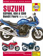 Suzuki GSF600, 650 & 1200 Bandit Fours (95 – 06) – 95–06