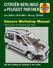 Citroen Berlingo & Peugeot Partner Diesel (June 08 – 16) 08 to 16 Haynes Repair Manual