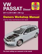 Volkswagen Passat Diesel (11–14) 60 to 64 Haynes Repair Manual