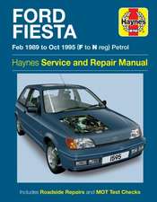 Ford Fiesta Petrol (Feb 89 – Oct 95) F To N