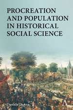 Procreation and Population in Historical Social Science