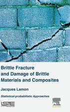 Brittle Fracture and Damage of Brittle Materials and Composites: Statistical-Probabilistic Approaches