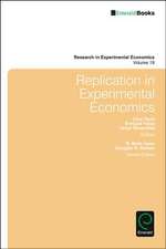 Replication in Experimental Economics