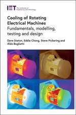 Cooling of Rotating Electrical Machines: Fundamentals, Modelling, Testing and Design