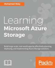 Learning Microsoft Azure Storage