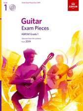 Guitar Exam Pieces from 2019, ABRSM Grade 1, with audio