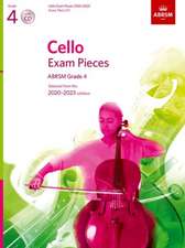 Cello Exam Pieces 2020-2023, ABRSM Grade 4, Score, Part & CD