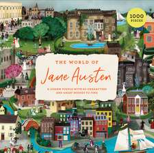 The World of Jane Austen: A Jigsaw Puzzle with 60 Characters and Great Houses to Find