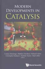 MODERN DEVELOPMENTS IN CATALYSIS