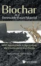 BIOCHAR AS A RENEWABLE-BASED MATERIAL