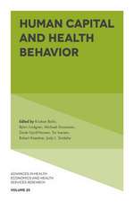 Human Capital and Health Behavior