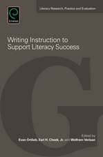 Writing Instruction to Support Literacy Success