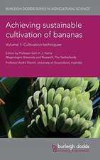 Achieving Sustainable Cultivation of Bananas