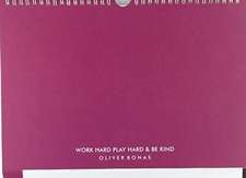 OLIVER BONAS 2019 WALL CALENDAR