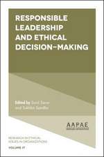 Responsible Leadership and Ethical Decision–Making