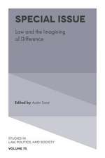 Special Issue – Law and the Imagining of Difference