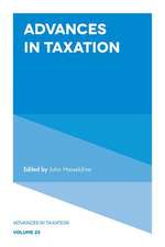 Advances in Taxation