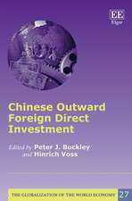 Chinese Outward Foreign Direct Investment