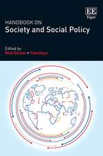 Handbook on Society and Social Policy