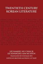 Twentieth Century Korean Literature