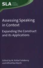 Assessing Speaking in Context