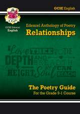 GCSE English Edexcel Poetry Guide - Relationships Anthology inc. Online Edition, Audio & Quizzes: for the 2025 and 2026 exams