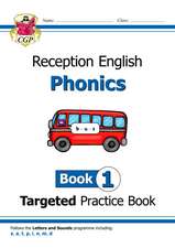 Reception English Phonics Targeted Practice Book - Book 1