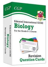 Edexcel International GCSE Biology: Revision Question Cards